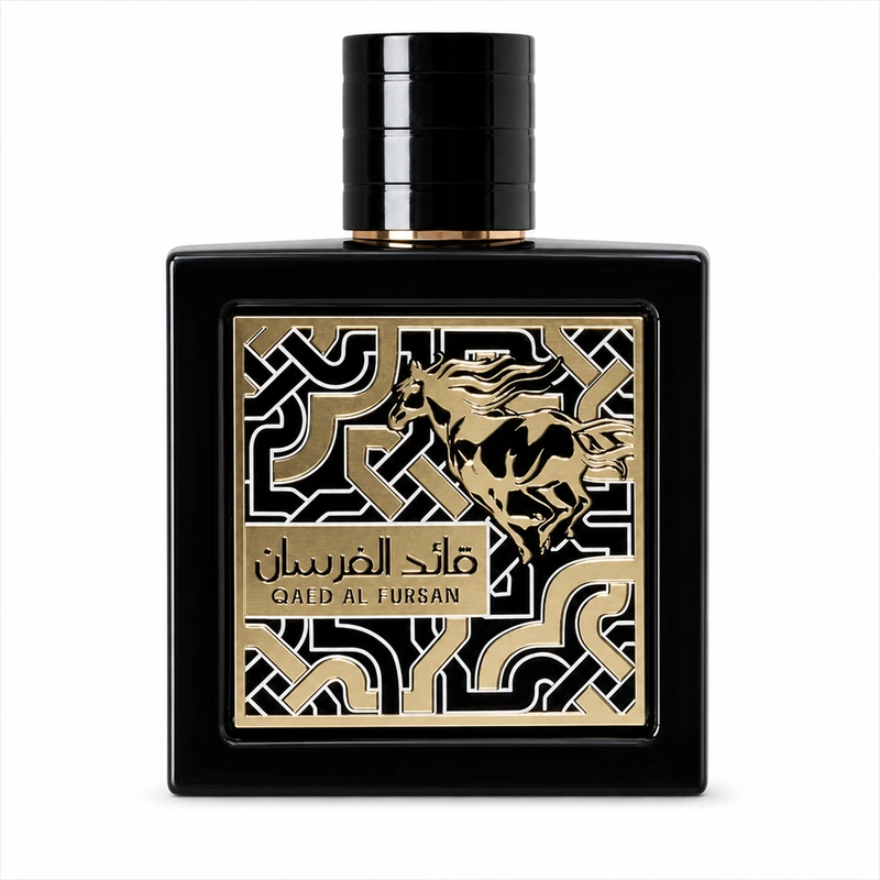 Qaed Al Fursan, Lattafa 90 ml, foto do produto.